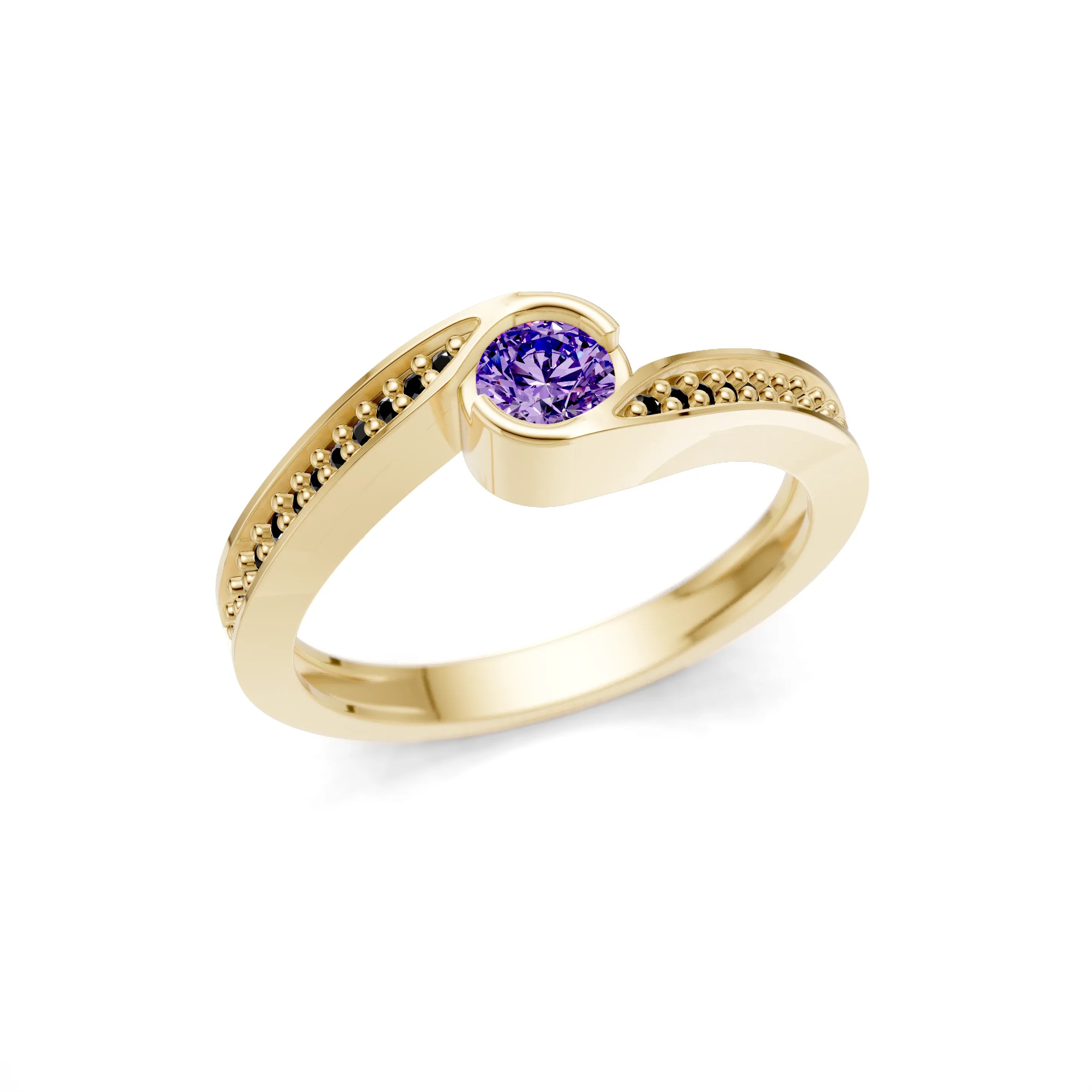 Gold_Amethyst_Black