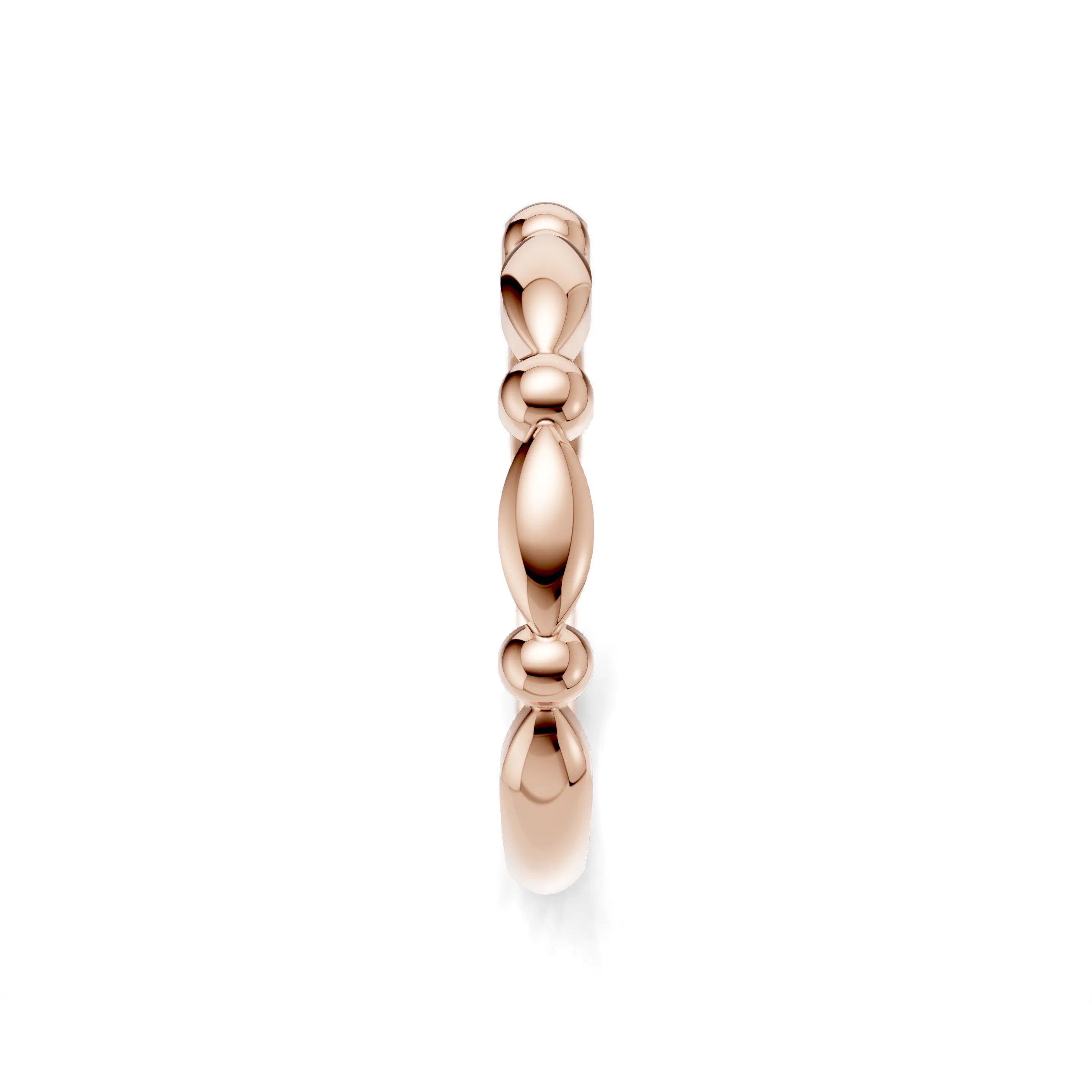 Pargold Solid Gold Golden Elegance Marquise Band -Rose_Static_Rose