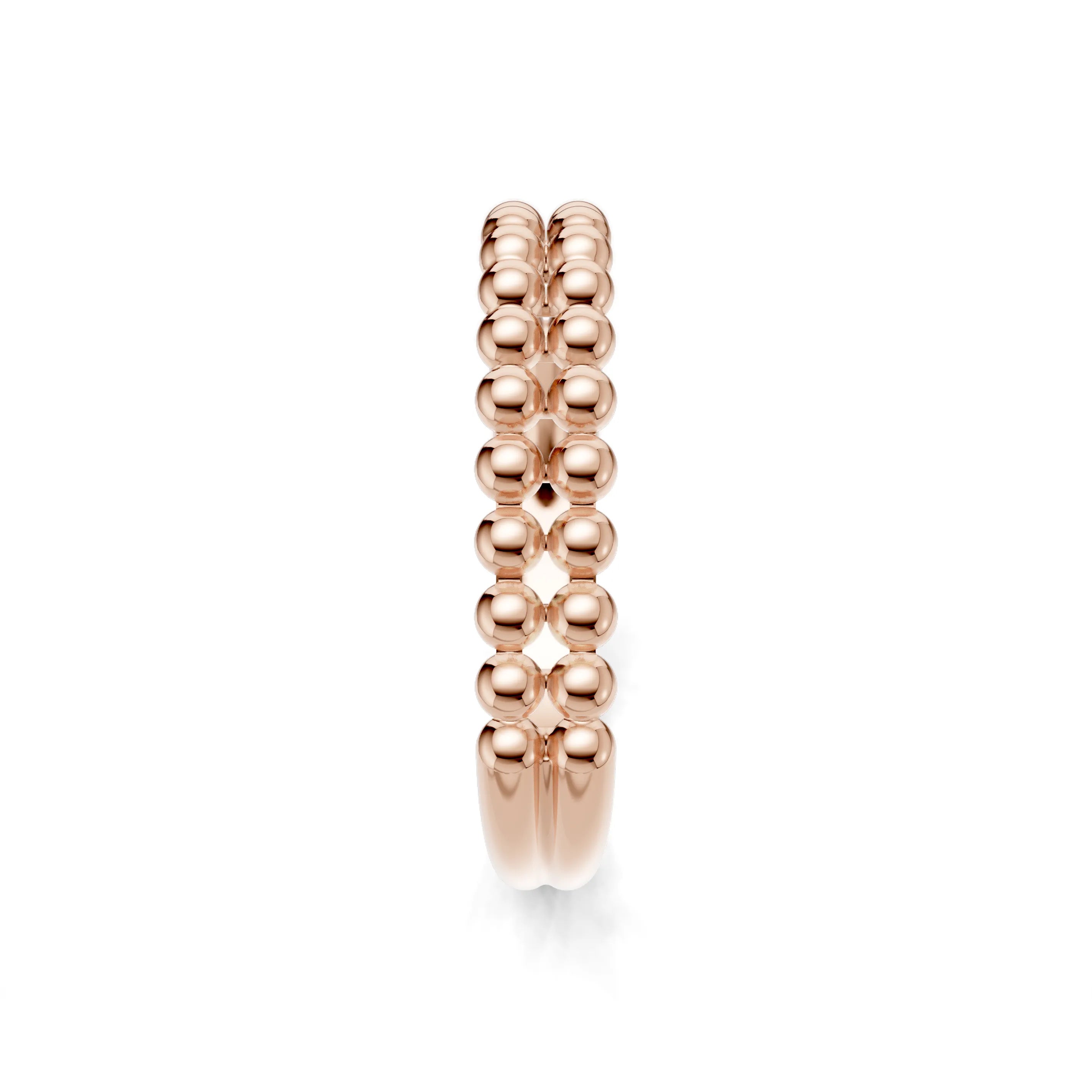 Pargold Solid Gold Ornate Beaded Elegance Ring -Rose_Static_Rose